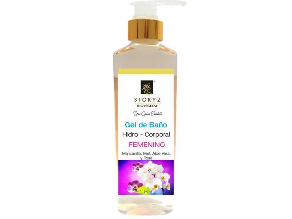 HIDRO-CORPORAL FEMENINO Gel BAÑO x 240 ml