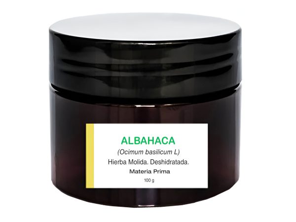 Albahaca- Hierba deshidratada - polvo x 100g - Materia prima