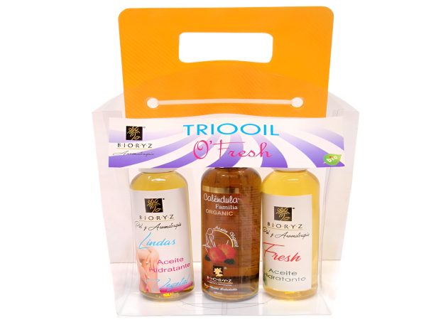 O' FRESH TRIOOIL Aceites Hidratantes Vegetales Kit x 3