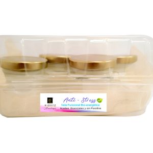 ANTI STRESS Vela Blanca Mini- Caja x 4 Aromaterapia